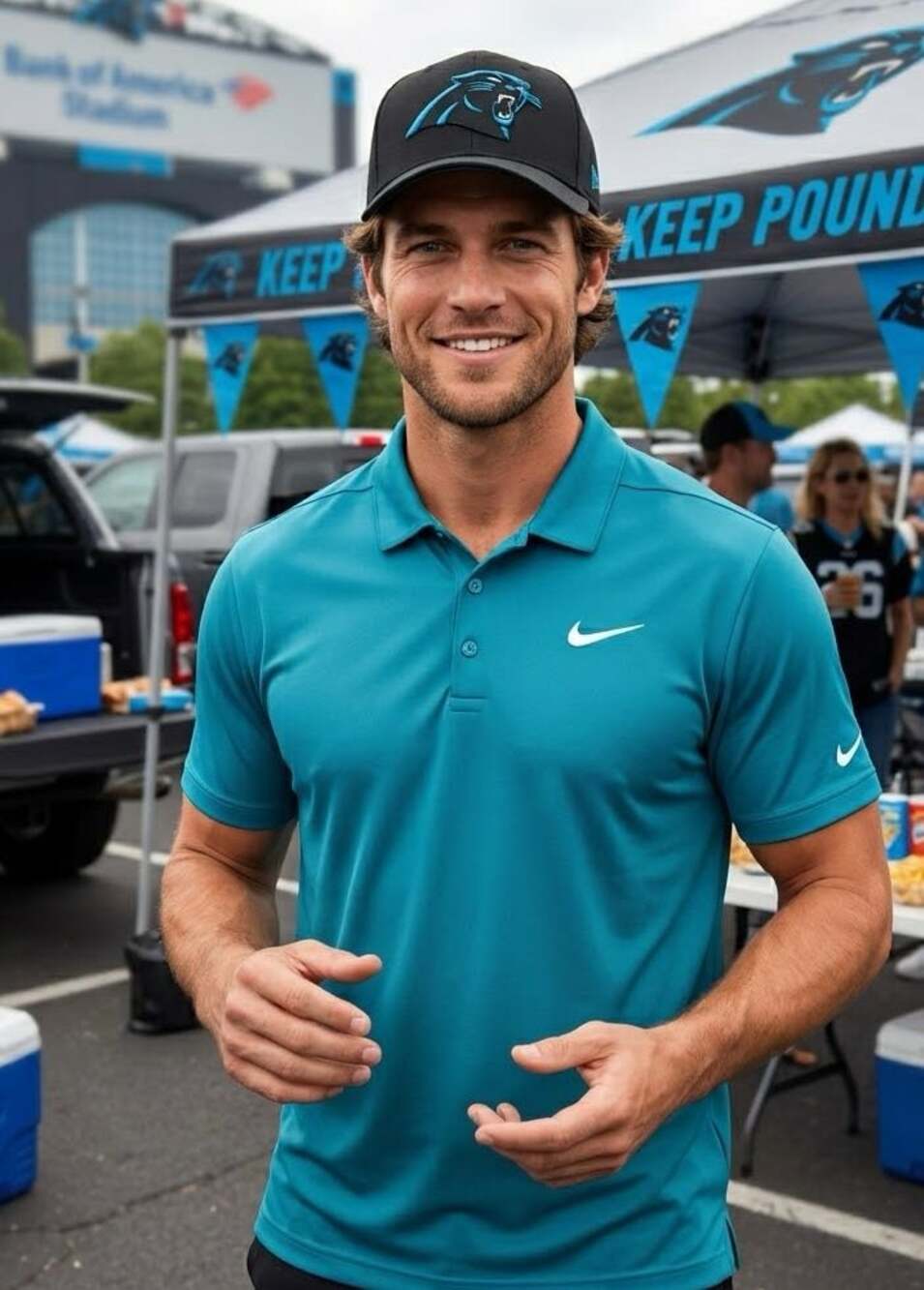Nike Golf Dri-FIT Micro Pique 2.0 Polo - Tidal Blue